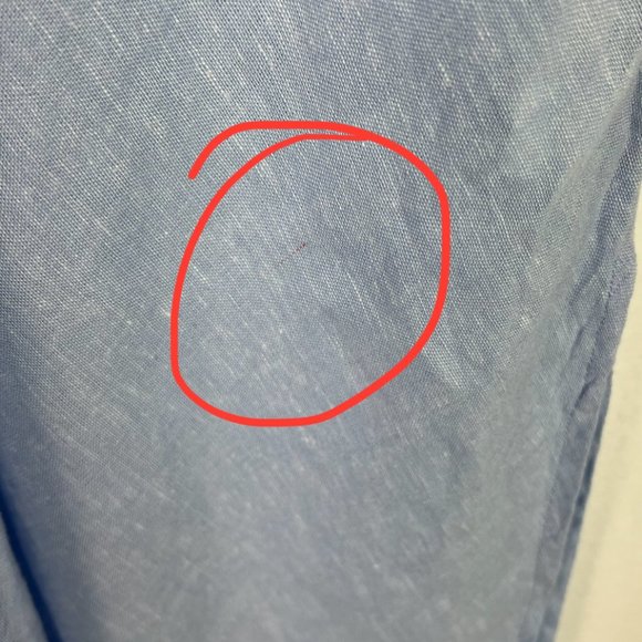 Joie Linen Blend Sleeveless Swim Cover.Blue Size M- worn once-a little big on me - Picture 5 of 14